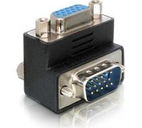 DELOCK VGA Adapter D-Sub15 -> D-Sub15 St/Bu 90° recht