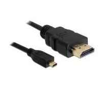 DeLOCK - Video-/Audio-/Netzwerkkabel - HDMI - 32 AWG - HDMI, 19-polig (M) - 19-polig Micro-HDMI (M) - 2 m (82664)
