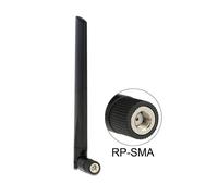 DELOCK WL-Antenne RP-SMA 3-5dBi Kippgelenk schwarz
