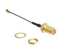 Delock WLAN SMA antenna connection for installation - Connecteur d'antenne - SMA (M) - 5 cm - coaxial