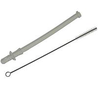 Delonghi 5313235381 Tuyau de mousseur de lait + brosse de nettoyage Piebert (8 mm) pour machine à café EN750 Lattissima Pro Nespresso Automatique