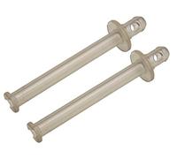 DeLonghi 5313253671 Lot de 2 tuyaux à lait pour voiture Nespresso EN500 Lattissima One