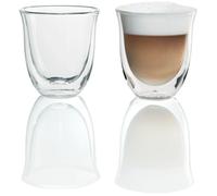 De'Longhi 5513214601 verre à café Transparent 2 pièces 190 ml