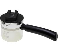 DeLonghi 7313285439 Verseuse en verre pour machine à espresso BAR4, BAR6, BAR8, CS150, CS160, CS300, CS350, EC5, EC6, EC7, SC8, EG9