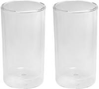 Delonghi AS00004179, DLSC325 Lot de 2 verres Cold Brew, double paroi, 300 ml