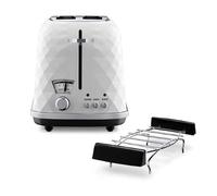 De’Longhi CTJ 2103.W grille-pain 2 part(s) 900 W Noir, Blanc