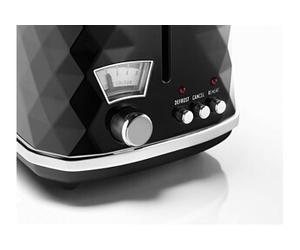 De'Longhi Brilliant CTJ 2103.BK - grille-pain - noir