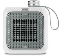 De’Longhi HFX10B03.GR appareil de chauffage Intérieure Gris, Blanc 350 W Chauffage de ventilateur électrique