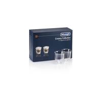 DELONGHI Coffret cadeau de 6 verres thermiques à cappuccino DLSC301