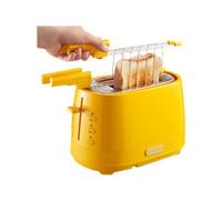 De'Longhi CTLAP2203.Y - Grille-pain - 2 tranche - 2 Emplacements - jaune
