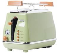 De'Longhi CTOV 2103.GR Grille-Pain, Olive