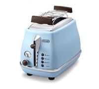 De'Longhi CTOV2103.AZ Grille-pain de 2 tranches Bleu/Azur 900 W