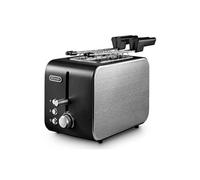 DeLonghi - Grille-pain CTX 2203.BK - 2 tranches, 2 emplacements, pinces - Noir