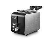 De'Longhi CTX2203.BK Tostapane, 2 Fette con Pinze, Nero
