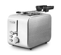 DeLonghi CTX2203.W Grille-pain 2 compartiments - blanc