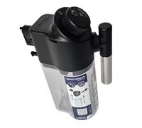 De'Longhi Cylindrique en Verre Transparent pichet à mousse de lait Magnifica Evo ECAM290 ECAM293 avec tube pour lait moussé et couvercle inclus