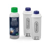 De'Longhi Decalk Care - Kit D'Entretien Machine à Café avec Détartrant | Kit d'entretien pour Machines à Café, 2 Filtres à Eau, 2 Doses de Détartrant Decalk Care, DLSC322