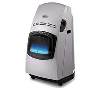 DeLonghi Poêle catalytique VBF 4200 W Blue Flame inox et plastique argent (version espagnole)
