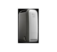 DeLonghi Déshumidificateur DNS80 – 7,5 L/24h, 700 W, Gris/Blanc, Zéolite & Ioniseur