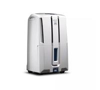 De'Longhi Déshumidificateur de 50 pintes avec pompe, blanc