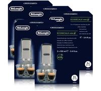DeLonghi Détartrant EcoDecalk Mini, Lot de 10, 100 ml, Acide Lactique, pour Machines à Café Automatiques