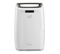 De'Longhi DEXD214F Tseco AriaDry déshumidificateur, 14 litres/24h, double niveau de filtration, antigel, 290 W, 1,2 litre, plastique, blanc