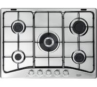 DELONGHI DFI57ASV Cuisinière 5 Brûleurs 70CM 1 Triple Couronne Inox