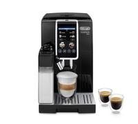 De'Longhi Dinamica Plus - Machine à Café Automatique 18 Boissons Noir | Machine à Café à Grain, Mousseur LatteCrema, Expresso et Cappuccino, Boissons à une Touche, Écran Couleur, ECAM382.70.B