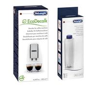 Détartrant 500ml ECODECALK et filtre adoucisseur d'eau modèles ECAM Cafetière Expresso (5513296041 5513292811 BEKO BRAUN DELONGHI KENWOOD ARIETE)
