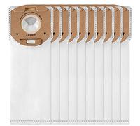 DeLonghi DLS35 Lot de 10 sacs filtrants SAC.35 de remplacement pour balai Colombina XLF1600PES XLD60M XL150.41 XL160.40 XLC6050M (10 pièces SAC.DLS35)