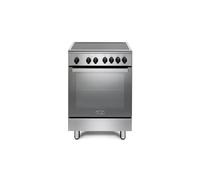 DeLonghi Cuisinière DMX64INL 60 x 60 cm Four électrique 4 zones induction Inox A