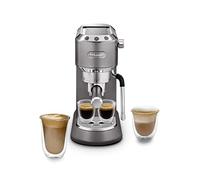 De'Longhi EC885.M Dedica Arte Machine à café manuelle, avec buse vapeur My LatteArt, parfaite pour préparer cappuccinos crémeux