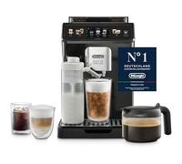 De'Longhi Eletta Explore Cold Brew ECAM452.67.G, Machine à Café Barista avec LatteCrema Hot and Cool, Machine à Espresso, Machine à Café Automatique, Extraction Froide, Pot à Café Inclus, Gris Foncé
