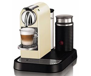 Delonghi en 265 cwae 60S Nespresso Citiz Milk 19 Bar Flow Stop avec Aeroccino séparé, White