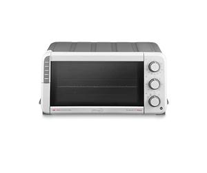 DELONGHI EO12512.WG Sfornatutto Mini, 1400 W, 12 Litres, plastique, Blanc / Noir