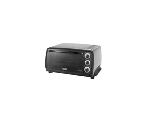 De'Longhi EO14902.S - EO14902.S - Four électrique avec arrêt automatique, thermostat réglable, 5 fonctions de cuisson, lumière intérieure, minuteur, friteuse à air, argent, lxpxa 52 x 41 x 26 cm