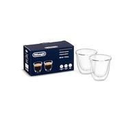 Delonghi Espresso 2er Doppelwandiges Thermoglas
