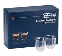 De'Longhi Essential Collection DLSC300 - Verre à espresso - 60 ml (pack de 6) G