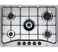 De’Longhi FFA 57 ASV plaque Acier inoxydable Intégré 68 cm Gaz 5 zone(s)