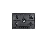 De'Longhi FFN 57 ASV Table de cuisson encastrable 68 cm Gaz 5 feux Noir