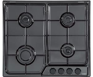 DELONGHI FFN46ASV Piano De Cuisson 4 Feux Gaz Naturel Valves Sécurité Noir