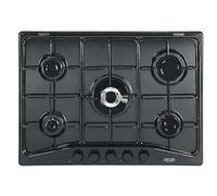 Delonghi FFN57ASV Table de Cuisson 5 Feux 70CM 1 Triple Couronne Noir