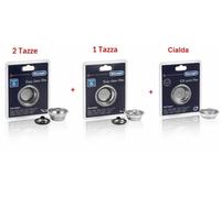 DELONGHI Filtre Café Crème 1 Tasse / 2 Tasses / Cialde ESE pour ICÔNE, DEDICA