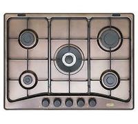 DELONGHI FRO57ASV Table de Cuisson 70CM 5 Feux 1 Triple Couronne Cuivre