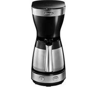 De'Longhi ICM16710 - Cafetière - 10 tasses - noir / argent Noir G
