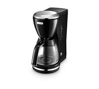 Delonghi ICMO210BK Cafetière Filtre Finition Chrome Noir 17 x 27,4 x 34,6 cm
