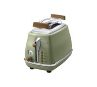 De'Longhi Icona Vintage CTOV 2103.GR - Grille-pain - 2 tranche - 2 Emplacements - vert