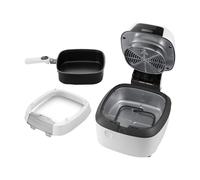 De’Longhi IdealFry Unique Autonome 1400 W Friteuse d’air chaud Noir, Blanc