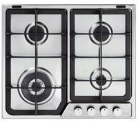 DeLonghi IF 46 PRO N Table de cuisson à gaz encastrable acier 4 brûleurs