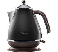 DeLonghi KBOV2001.BK Iconia Vintage Bouilloire électrique noir